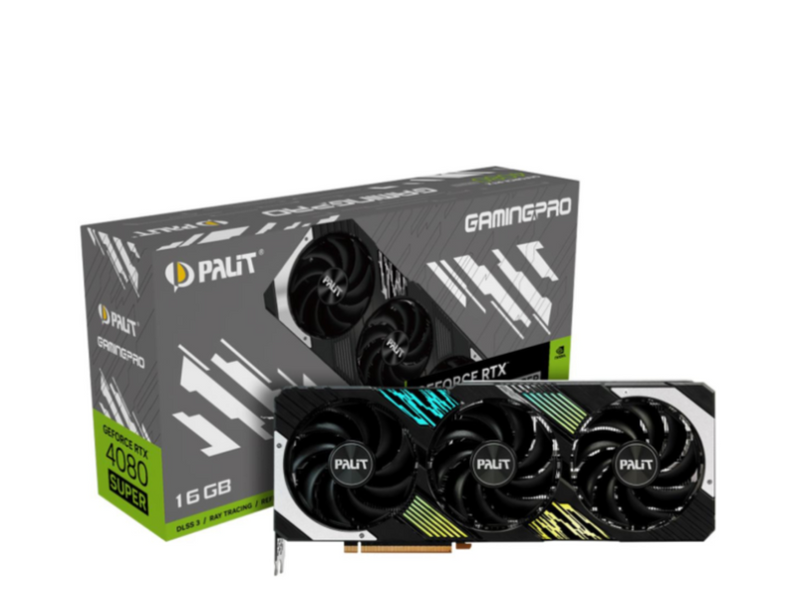 Відеокарта Palit GeForce RTX 4080 Super GamingPro 16GB GDDR6X (NED408S019T2-1032A) 103815 фото