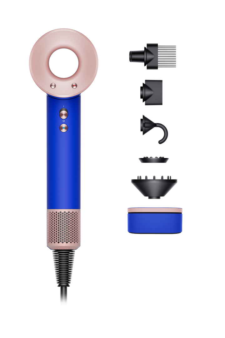 Фен Dyson HD07 Supersonic Blue/Blush Gift Edition 2023 (460555-01) 103893 фото