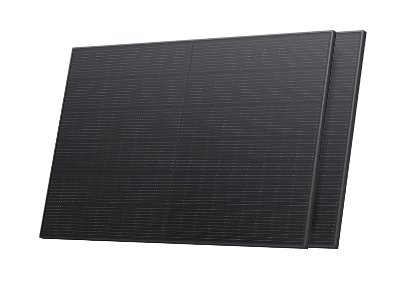 Монокристалічна сонячна панель EcoFlow 2*400W Rigid Solar Panel SOLAR2*400W (ZPTSP300) 222140 фото
