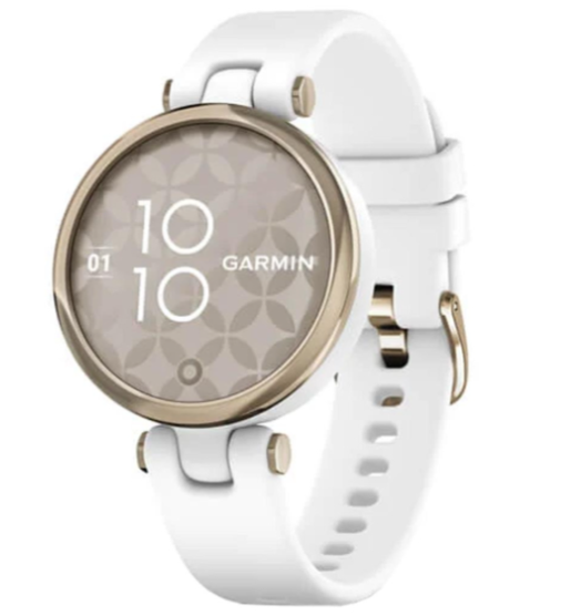 Смарт-годинник Garmin Lily Cream Gold Bezel with White Case and Silicone Band (010-02384-10) 101536 фото