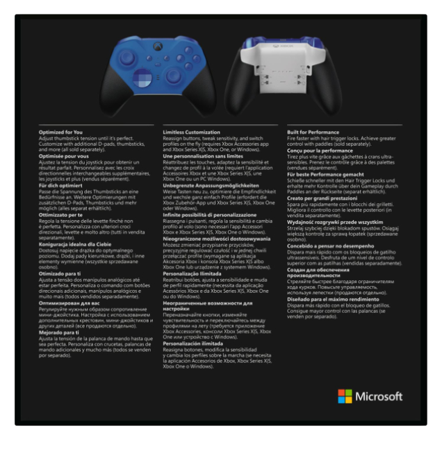 Геймпад Microsoft Xbox Elite Wireless Controller Series 2 Core Blue (RFZ-00017) 102983 фото