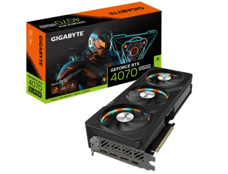 Відеокарта Gigabyte GeForce RTX 4070 SUPER GAMING OC 12 ГБ GDDR6X (GV-N407SGAMING OC-12GD) 103787 фото