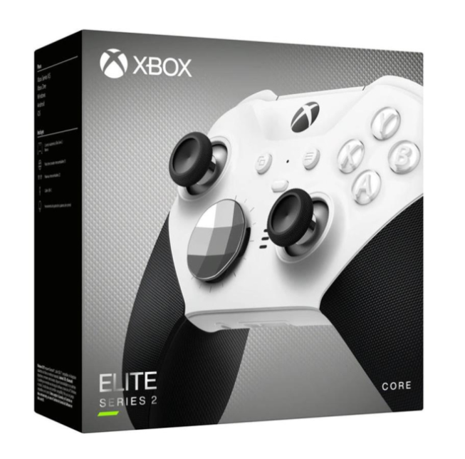 Геймпад Microsoft Xbox Elite Wireless Controller Series 2 Core White (4IK-00001, 4IK-00002) 101817 фото
