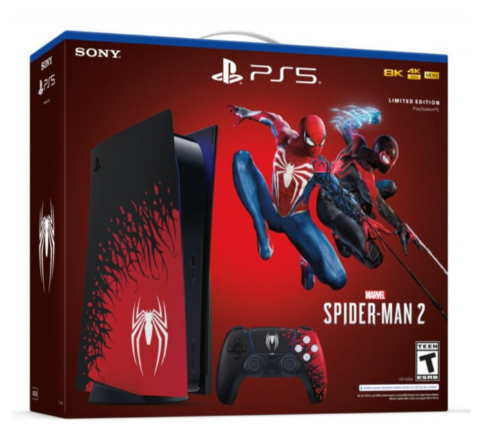 Стаціонарна ігрова приставка Sony PlayStation 5 825GB Marvel’s Spider-Man 2 Limited Edition Bundle 103226 фото
