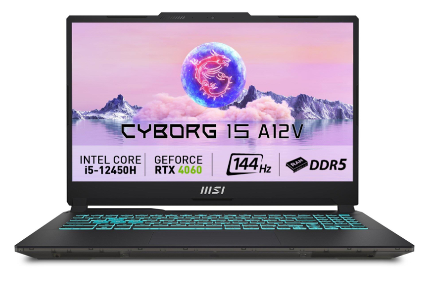 Ноутбук MSI Cyborg 15 i5-12450H/8GB/512 RTX4050 144Hz (A12VE-018XPL) 102291 фото