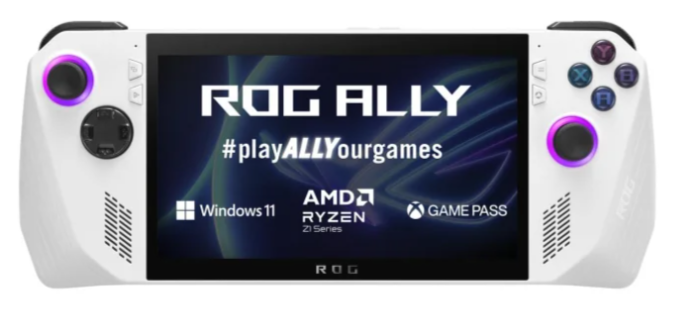 Портативна ігрова приставка Asus ROG Ally 512GB White (AMD Ryzen Z1) 103484 фото