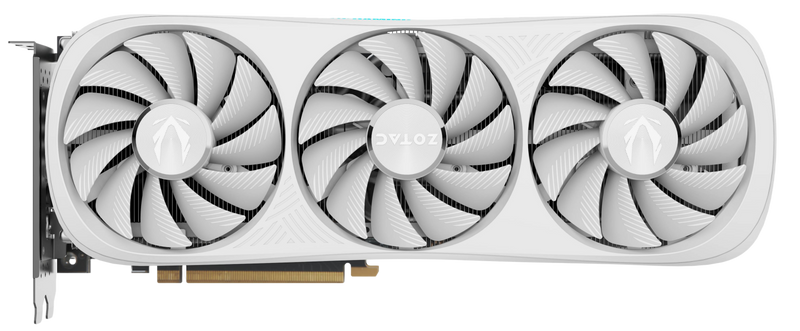 Відеокарта Zotac GeForce RTX 4070 Ti Gaming Trinity OC White 12GB GDDR6X (ZT-D40710Q-10P) 222113 фото