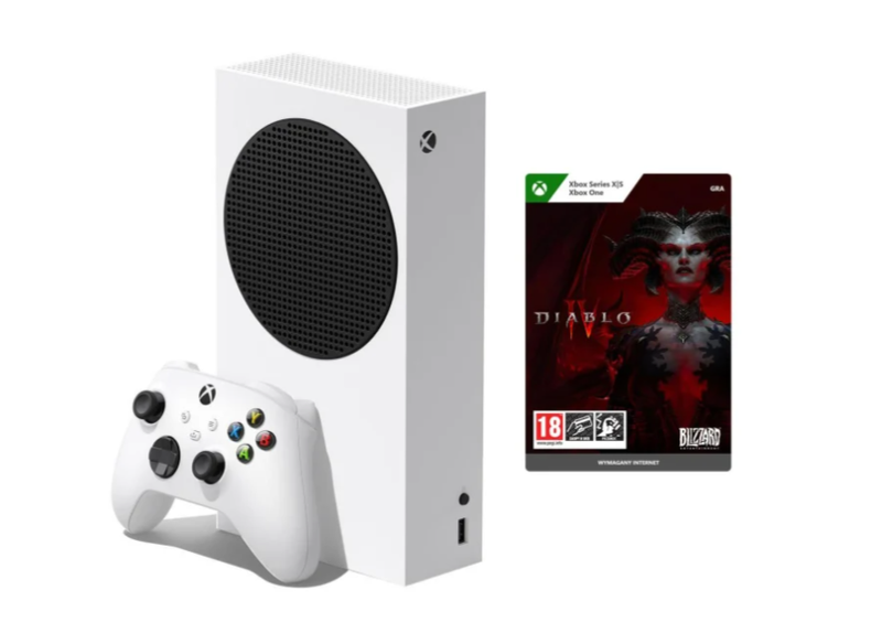 Стаціонарна ігрова приставка Microsoft Xbox Series S + Diablo IV 102930 фото