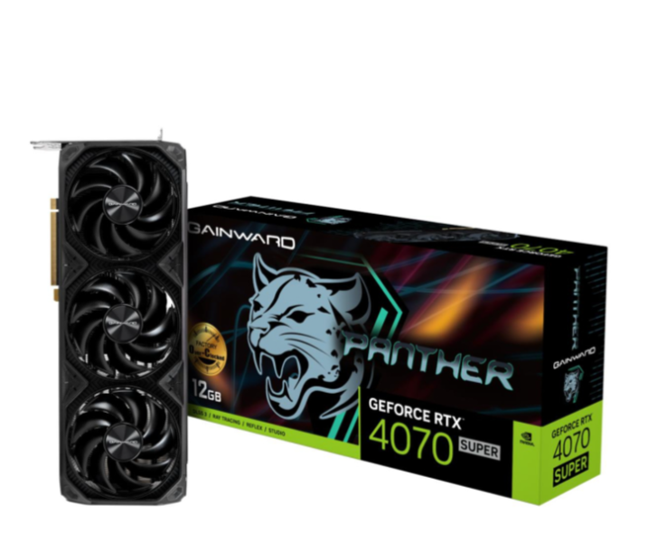 Відеокарта Gainward GeForce RTX 4070 Super Panther OC 12GB GDDR6X (471056224-4373) 280371 фото