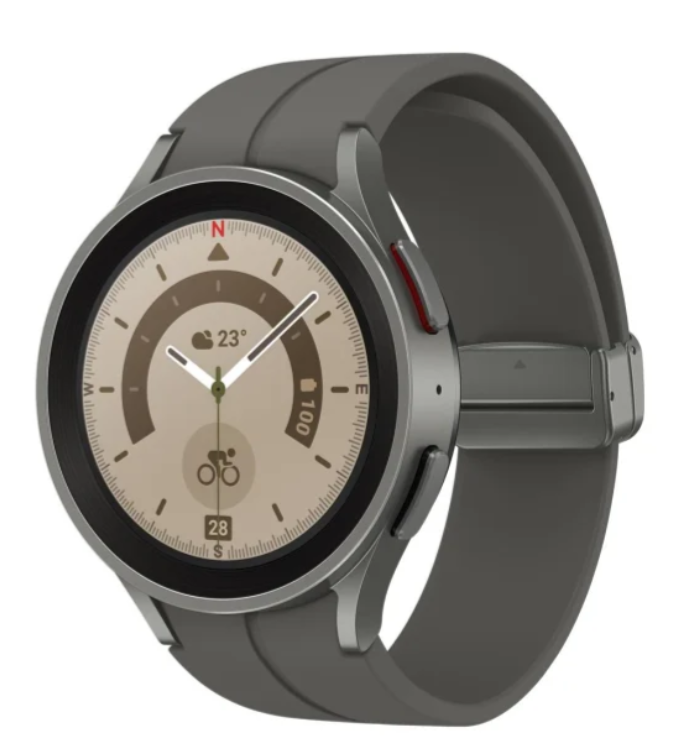Смарт-годинник Samsung Galaxy Watch5 Pro 45mm Gray Titanium (SM-R920NZTA) 101943 фото