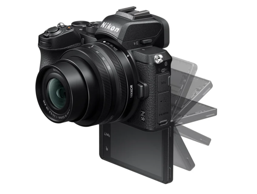 Бездзеркальний фотоапарат Nikon Z50 + Nikkor Z DX 16-50mm VR + 50-250mm VR (VOA050K002) 103656 фото