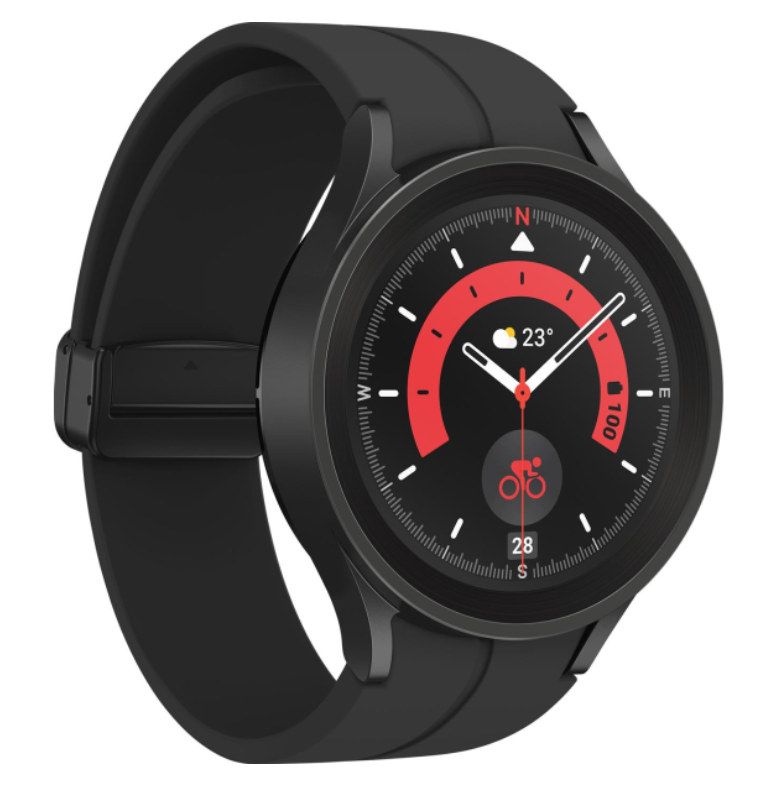 Смарт-годинник Samsung Galaxy Watch5 Pro 45mm Black Titanium (SM-R920NZKA) 101944 фото