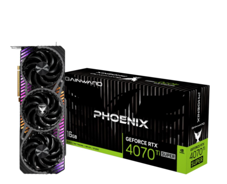 Відеокарта Gainward GeForce RTX 4070Ti Super Phoenix 16GB GDDR6X (471056224-4281) 280367 фото
