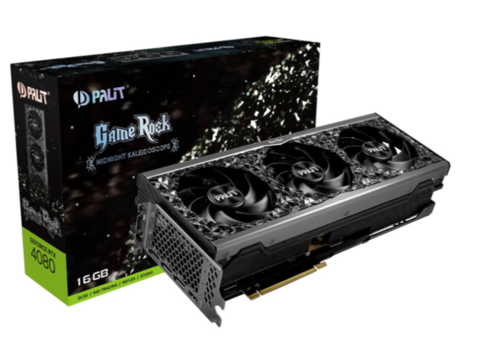 Відеокарта Palit GeForce RTX 4080 GameRock 16GB GDDR6X (NED4080019T2-1030G) 102104 фото