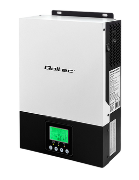 Гібридний сонячний інвертор Qoltec Hybrid Off-Grid 1,5KW / 80A / MPPT (53875) 222296 фото