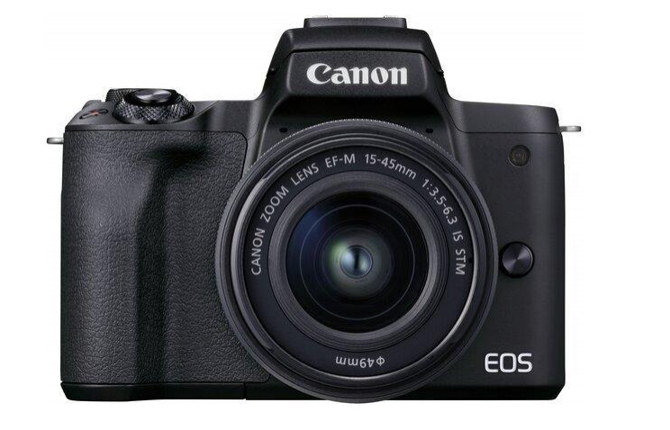 Бездзеркальний фотоапарат Canon EOS M50 Mark II kit (15-45mm) IS STM Black (4728C043) 103557 фото