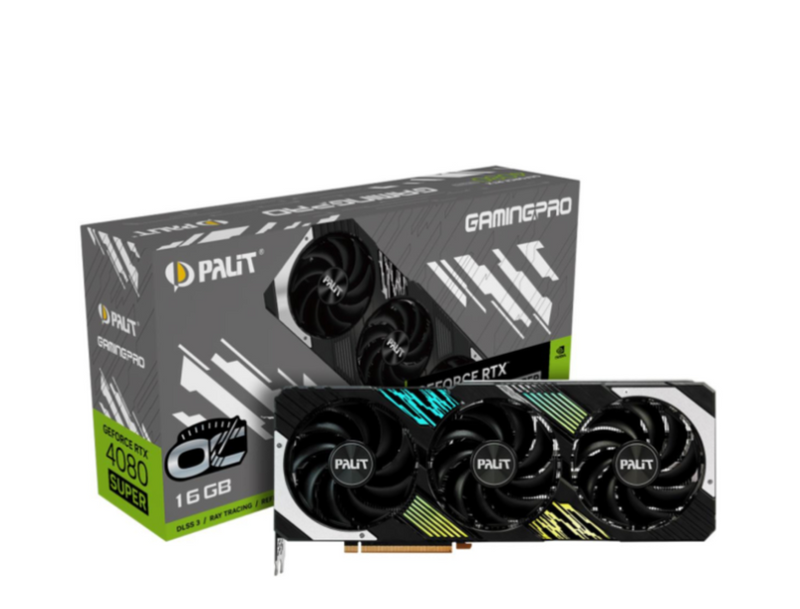 Відеокарта Palit GeForce RTX 4080 Super GamingPro OC 16GB GDDR6X (NED408ST19T2-1032A) 103816 фото