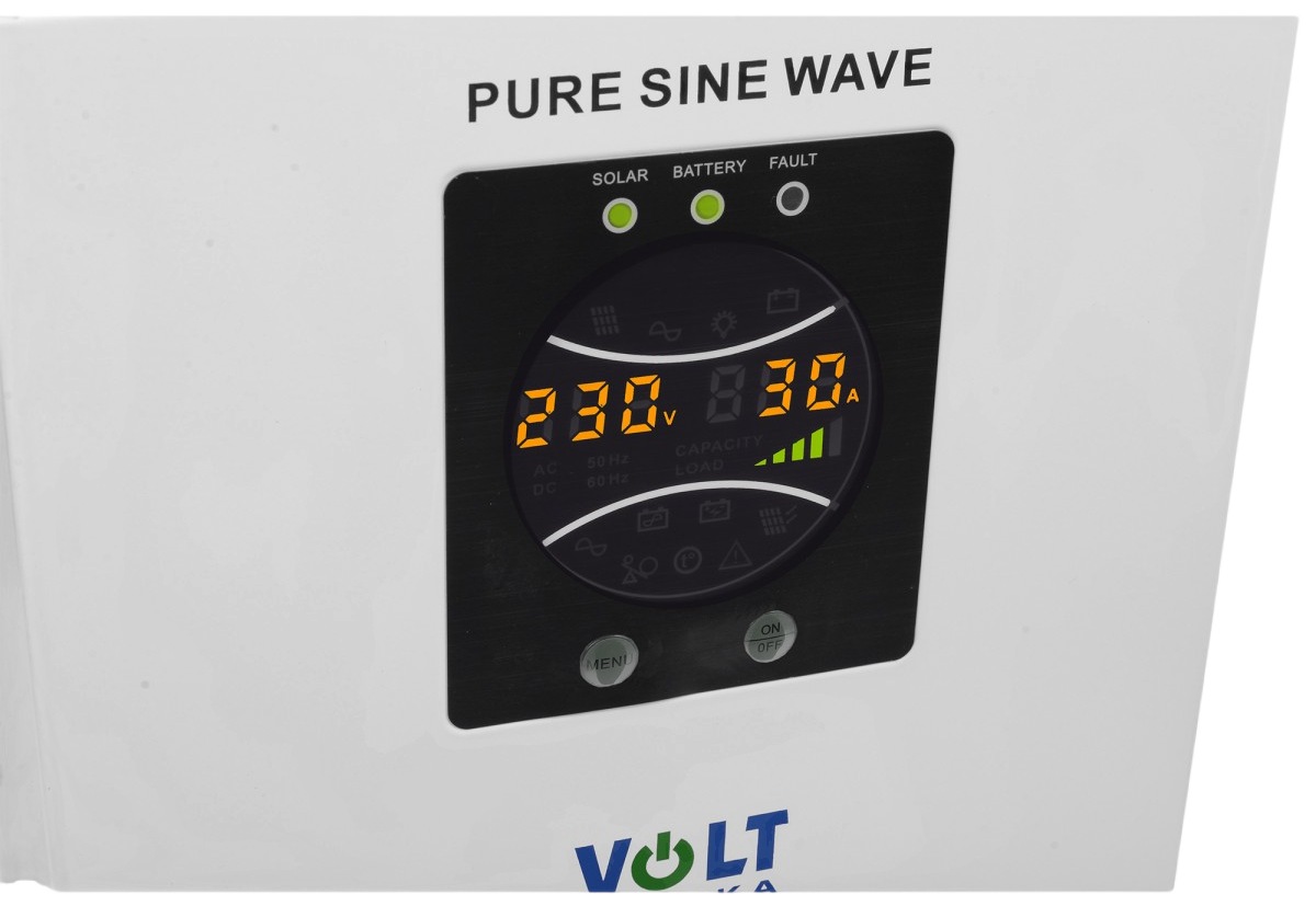 Сонячний інвертор VOLT SINUS PRO 1000 S 12/230V (700/1000W) + 30A MPPT (50V) (3SPS100012) 222301 фото