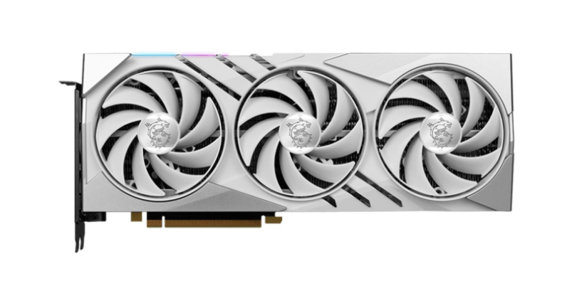 Відеокарта MSI GeForce RTX 4070 Ti GAMING X SLIM WHITE 12G (912-V513-442) 103760 фото