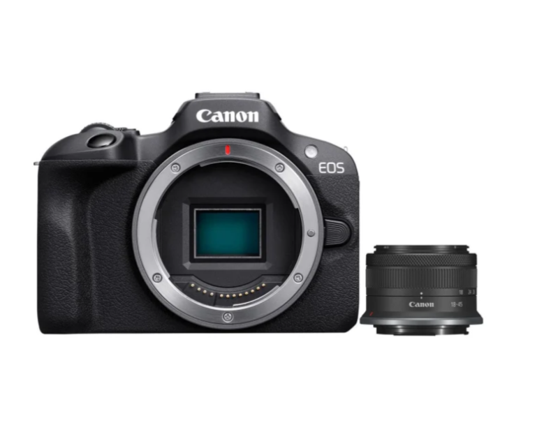 Бездзеркальний фотоапарат Canon EOS R100 kit 18-45mm IS STM (6052C013) 103613 фото