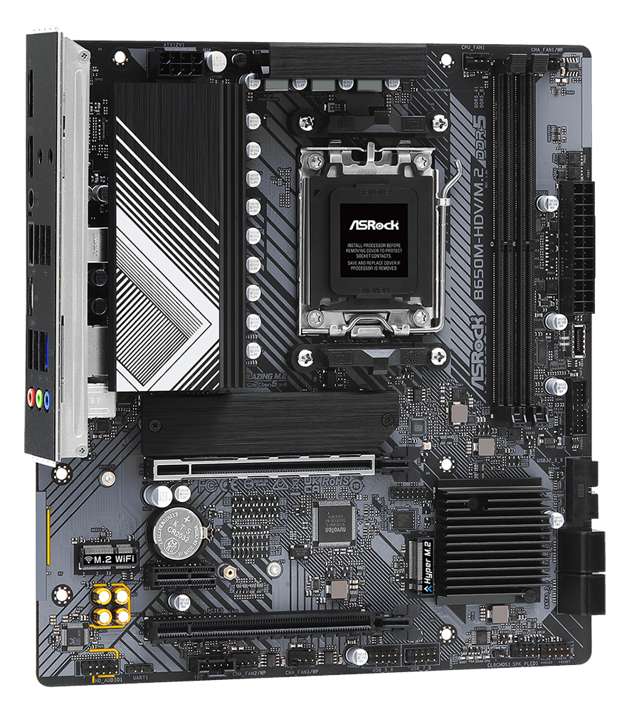 Материнська плата ASRock B650M-HDV/M.2 222777 фото