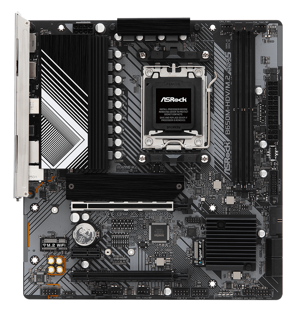 Материнська плата ASRock B650M-HDV/M.2 222777 фото