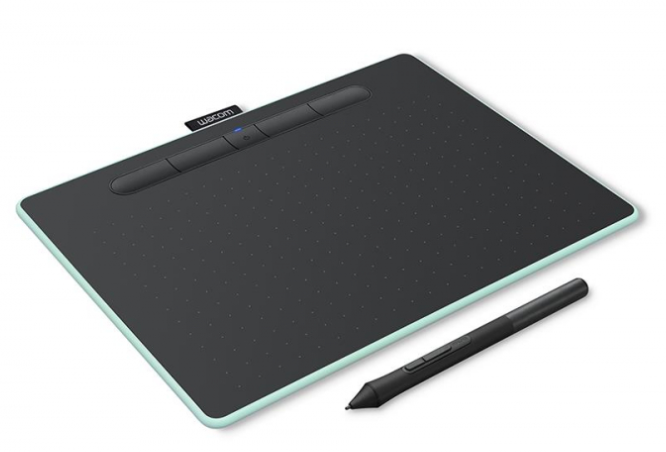 Графічний планшет Wacom Intuos M Bluetooth Pistachio (CTL-6100WLE-N) 101370 фото