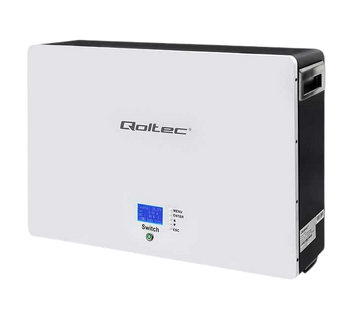 Накопичувач енергії Qoltec LiFePO4 (7,2 кВт·год, 48 В, BMS, LCD) (53878) 222293 фото