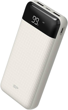 Зовнішній акумулятор (павербанк) Silicon Power GP28 10000mAh White (SP10KMAPBKGP280W) 222306 фото
