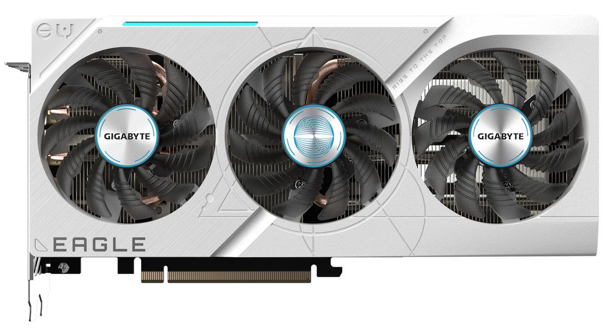 Відеокарта GeForce RTX 4070 SUPER Eagle OC Ice 12GB GDDR6X (GV-N407SEAGLEOC ICE-12GD) 222043 фото