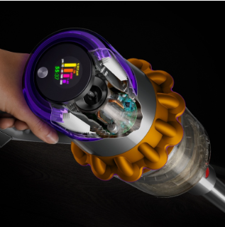 Вертикальний пилосос (2В1) Dyson V15 Detect Absolute 2022 (394451-01) 102492 фото