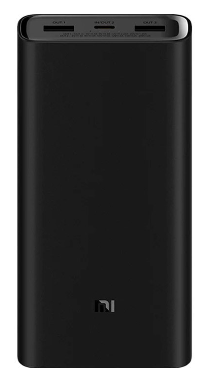 Зовнішній акумулятор (павербанк) Xiaomi Mi 50w Power Bank 20000mAh Black (BHR5121GL) 101988 фото