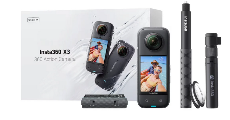 Екшн-камера Insta360 X3 Creator Kit (CINSAAVK) 260104 фото