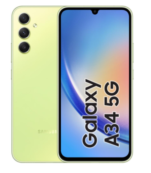 Смартфон Samsung Galaxy A34 5G 6/128GB Light Green (SM-A346ELGA) 102616 фото