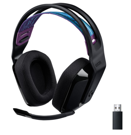 Навушники з мікрофоном Logitech G535 Lightspeed Wireless Gaming Headset (981-000972) 101460 фото
