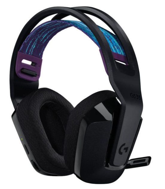 Навушники з мікрофоном Logitech G535 Lightspeed Wireless Gaming Headset (981-000972) 101460 фото