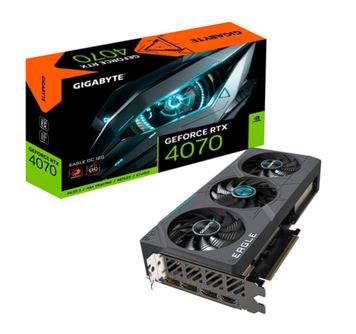 Відеокарта GIGABYTE GeForce RTX 4070 EAGLE OC 12G (GV-N4070EAGLE OC-12GD) 102510 фото