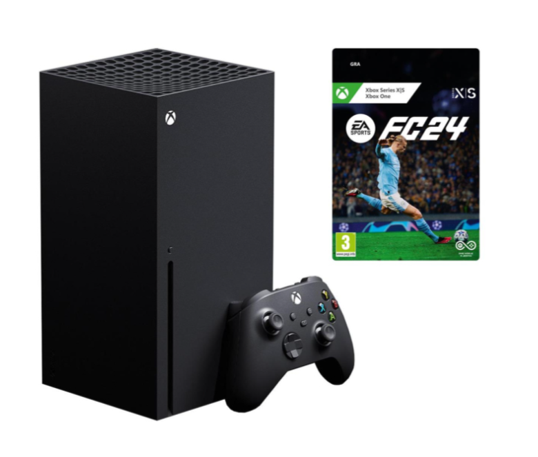 Стаціонарна ігрова приставка Microsoft Xbox Series X + Ea Sports FC 24 (Voucher) 103405 фото