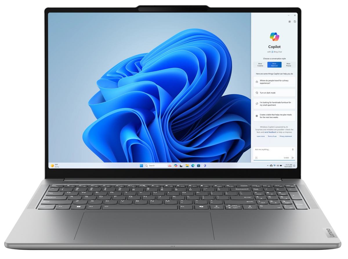 Ноутбук Lenovo Yoga Pro 9-16 Ultra 7-155H/16GB/512/Win11 RTX4060 165Hz (83DN006QPB) 222685 фото