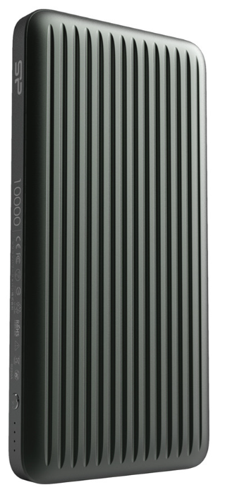 Зовнішній акумулятор (павербанк) Silicon Power QP66 10000mAh PD+QC3.0 18W Green (SP10KMAPBKQP660N) 102025 фото