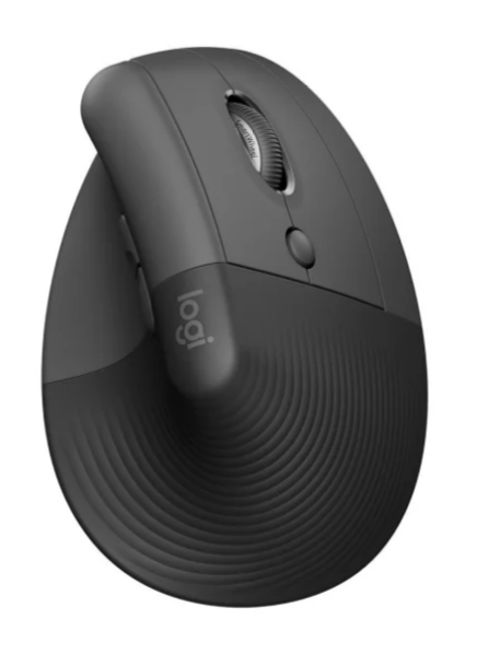 Миша Logitech Lift Vertical Ergonomic Mouse Graphite (910-006473) 103531 фото