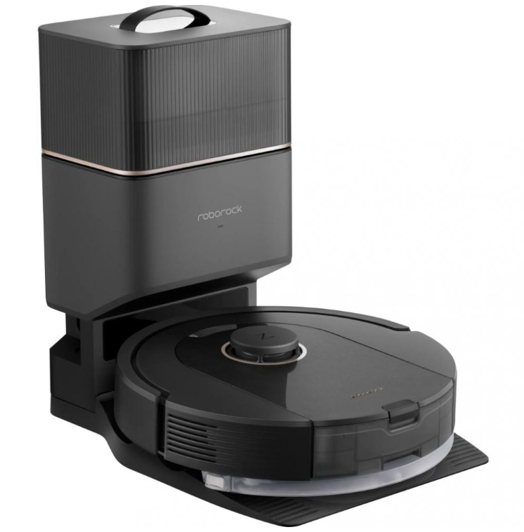 Робот-пилосос з вологим прибиранням RoboRock Q5 Pro+ Black (Q5PRP52-00) 103732 фото