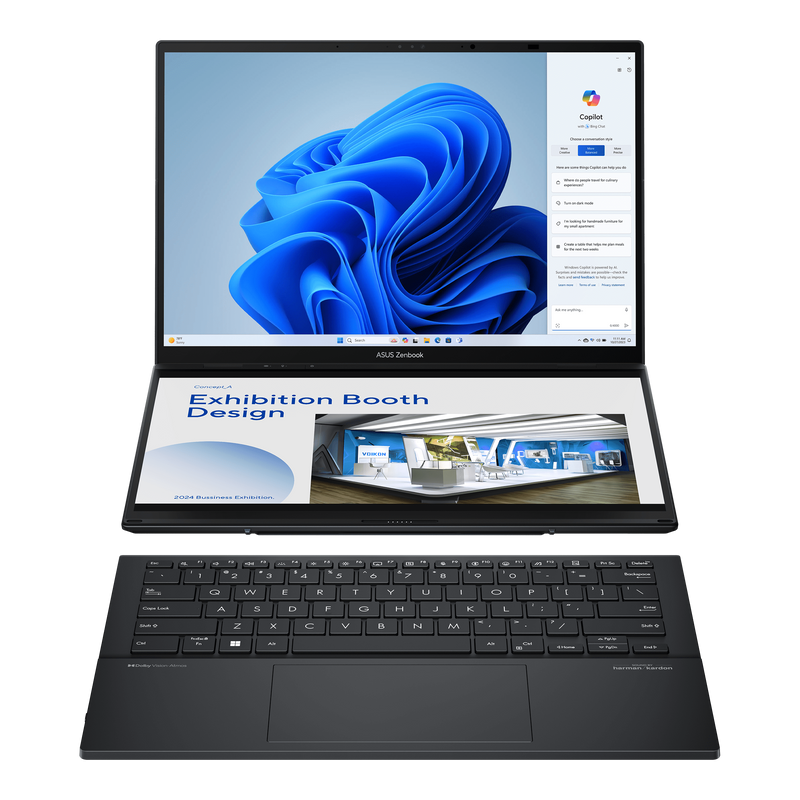 Ноутбук ASUS ZenBook Duo UX8406MA Ultra 7-155H/32GB/1TB/Win11 OLED 120Hz (UX8406MA-PZ050W) 103934 фото