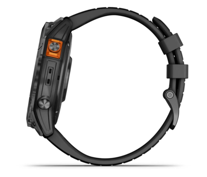 Смарт-годинник Garmin Fenix 7X Pro Solar Slate Gray w. Black Band (010-02778-00/01) 102631 фото