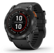 Смарт-годинник Garmin Fenix 7X Pro Solar Slate Gray w. Black Band (010-02778-00/01) 102631 фото 1