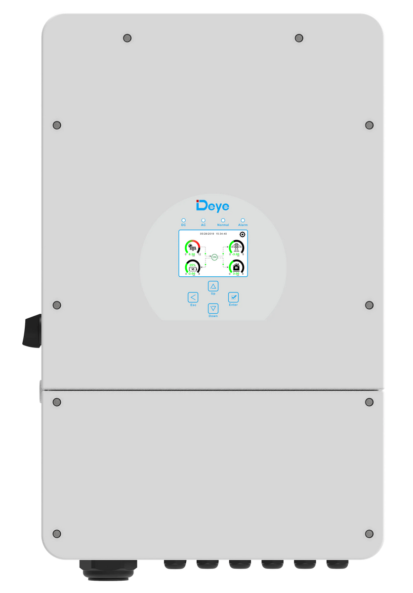 Гібридний сонячний інвертор (hybrid) Deye SUN-12K-SG02LP1-EU-AM3 222757 фото