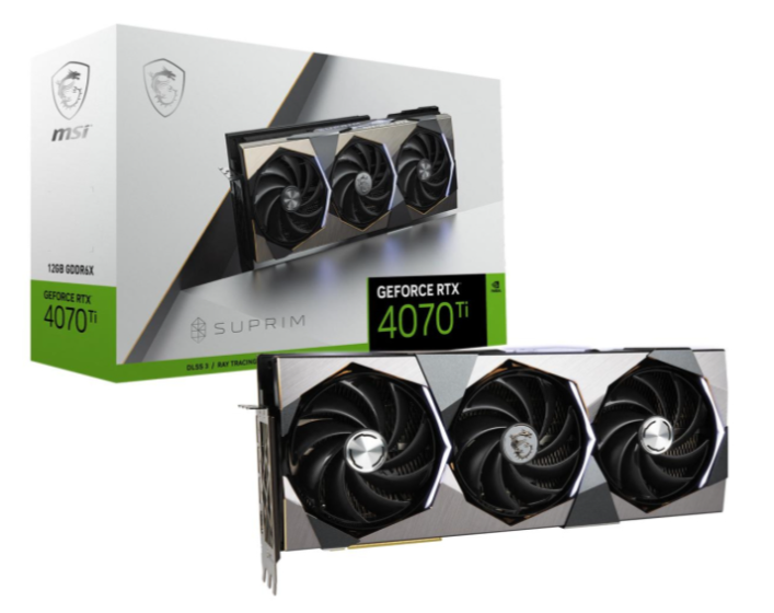 Відеокарта MSI GeForce RTX 4070 Ti SUPRIM X 12G 102327 фото