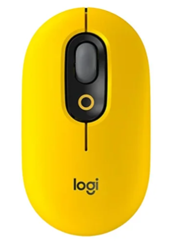 Миша Logitech POP Mouse Bluetooth Blast Yellow (910-006546) 102212 фото