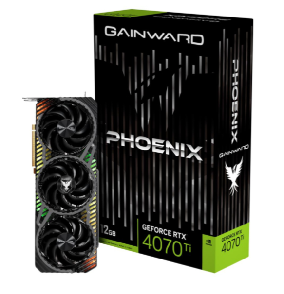 Відеокарта Gainward GeForce RTX 4070 Ti Phoenix 12GB GDDR6X (471056224-3628) 102352 фото