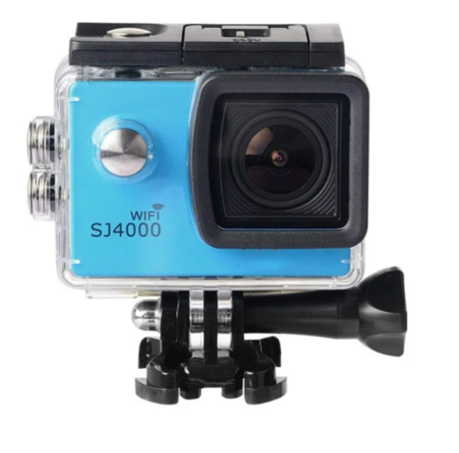 Екшн-камера SJCAM SJ4000 Wi-Fi Blue 103163 фото